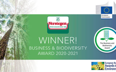 ¡Verstegen gana el aclamado premio Business and Biodiversity!